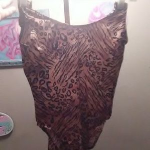 One piece bathing suit